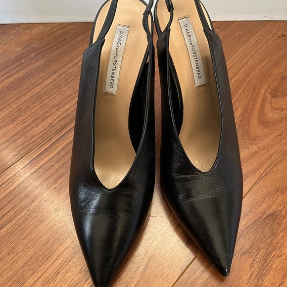 Diane von Furstenberg sling back heels size 8 EUC - Picture 8 of 8